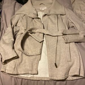 Merona sweatshirt coat